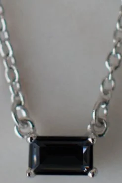 Sophie You Rock Black Silver EOL Necklace