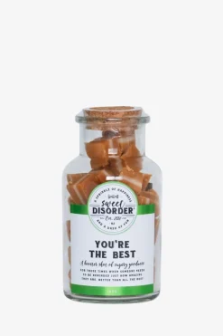 Sweet Disorder You're The Best Jersey Caramel Jar