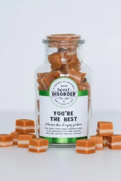 Sweet Disorder You're The Best Jersey Caramel Jar